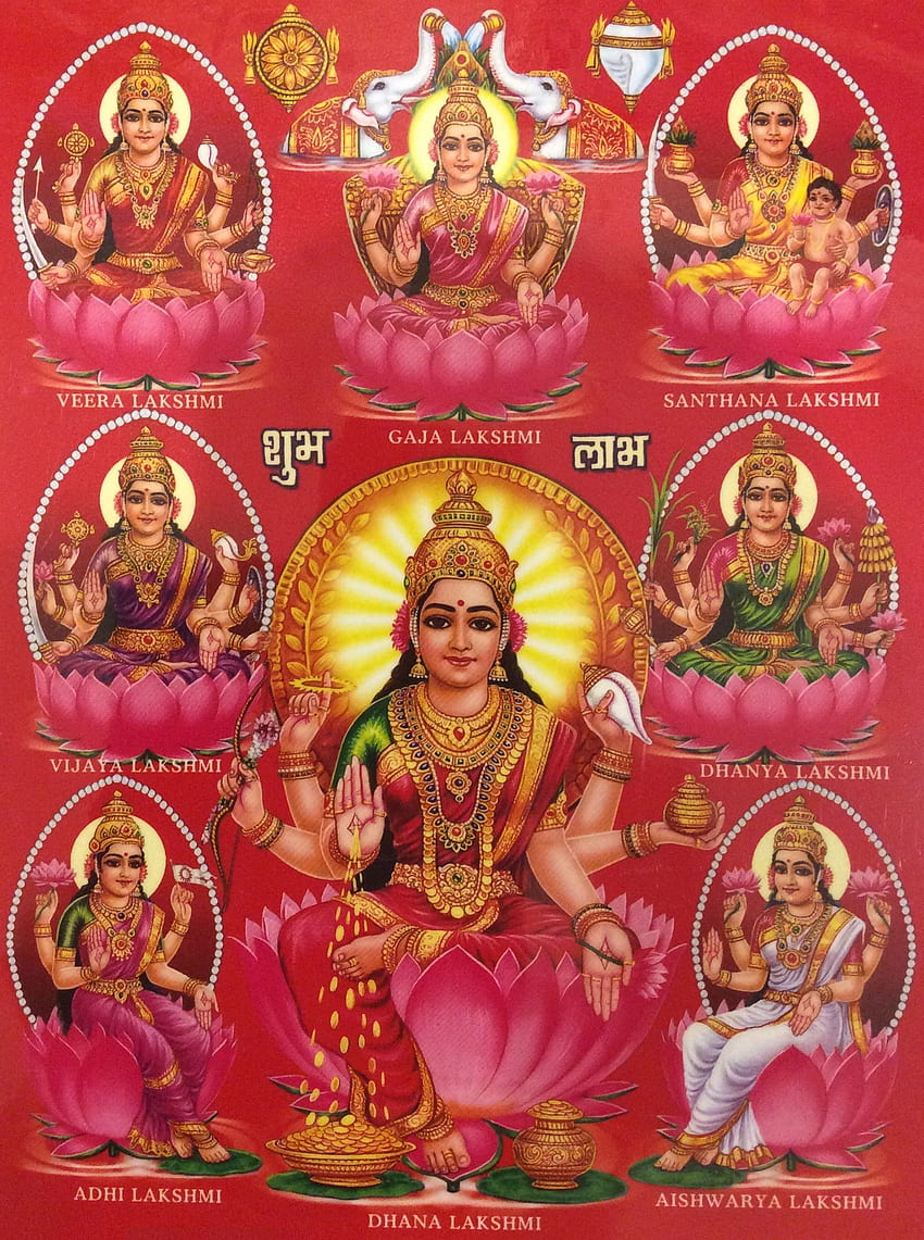 Puja room, Ashta Lakshmi HD phone wallpaper
