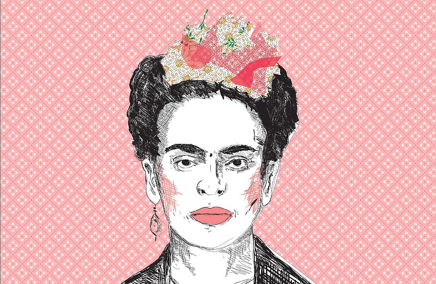 Frida Kahlo Pc, Frida Kahlo Smoking HD wallpaper
