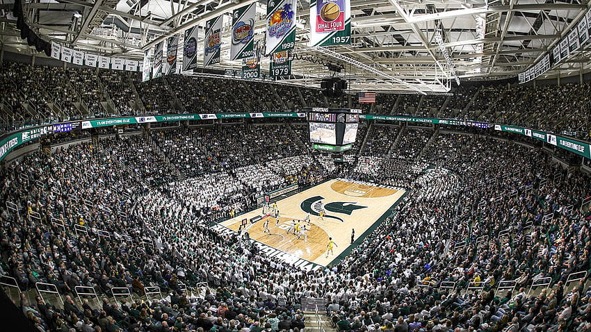 More Designs Added to Spartan Athletics Zoom Background - Michigan State University Athletics, Michigan State Basketball HD wallpaper