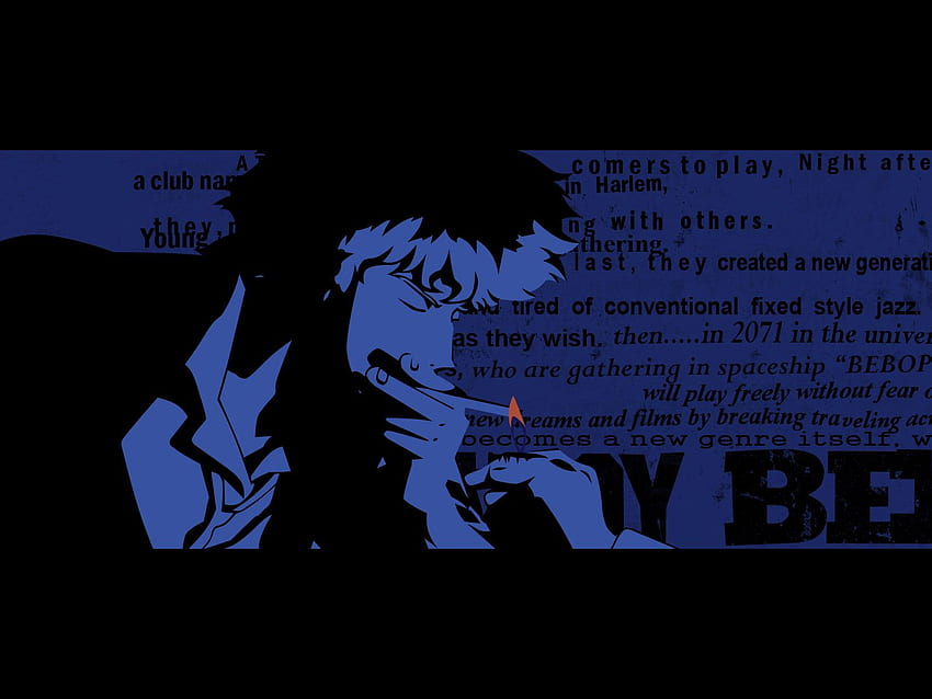 Yoko kanno cowboy bebop intro and background, Blue Cowboy Bebop HD wallpaper