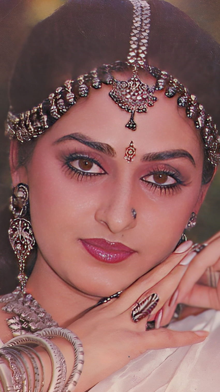 Jayaprada, bollywood actress, vintage HD phone wallpaper