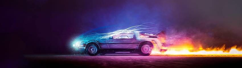 Back To The Future - By Felix Hernandez [] : R Multiwall, Back to the Future 듀얼 모니터 HD 월페이퍼