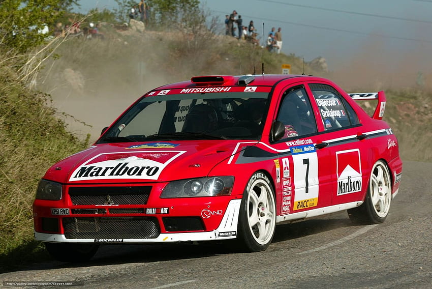 WRC, 2002, mitsubishi lancer rally in the resolution HD wallpaper
