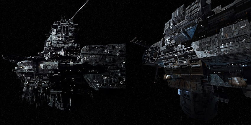 Alien: Kapal Kovenan Starship Space Fantasy Wallpaper HD
