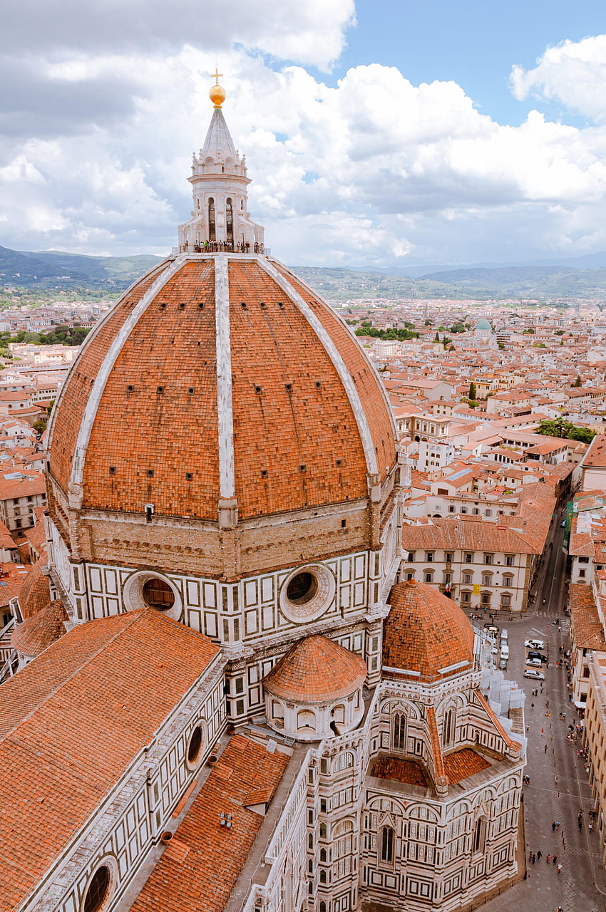 Włochy, miasta, architektura, miasto, świątynia, Florencja Tapeta na telefon HD
