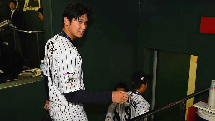 Shohei Ohtani, japoński baseballista Tapeta HD