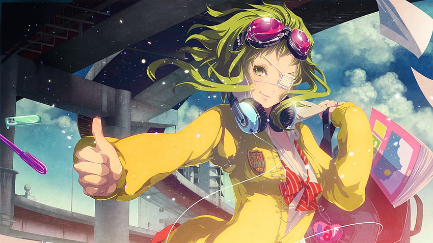 anime Girls, Megpoid Gumi, Vocaloid / and Mobile Background, Vocaloid Gumi HD wallpaper