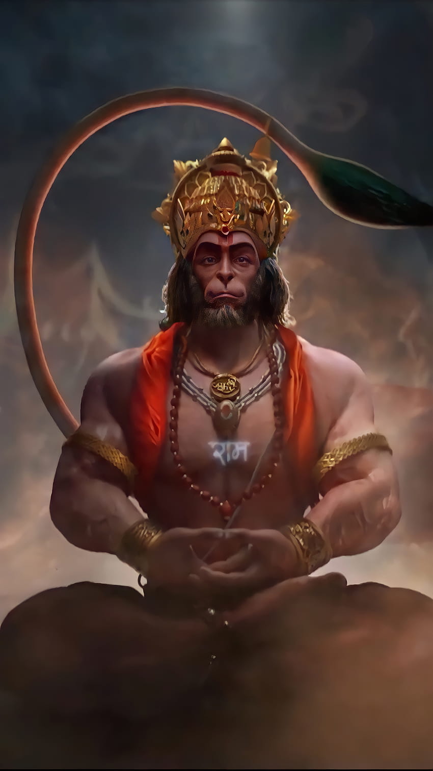 Hanuman for iphone – Jai shri ram – Ghantee, Hanuman Meditation HD ...
