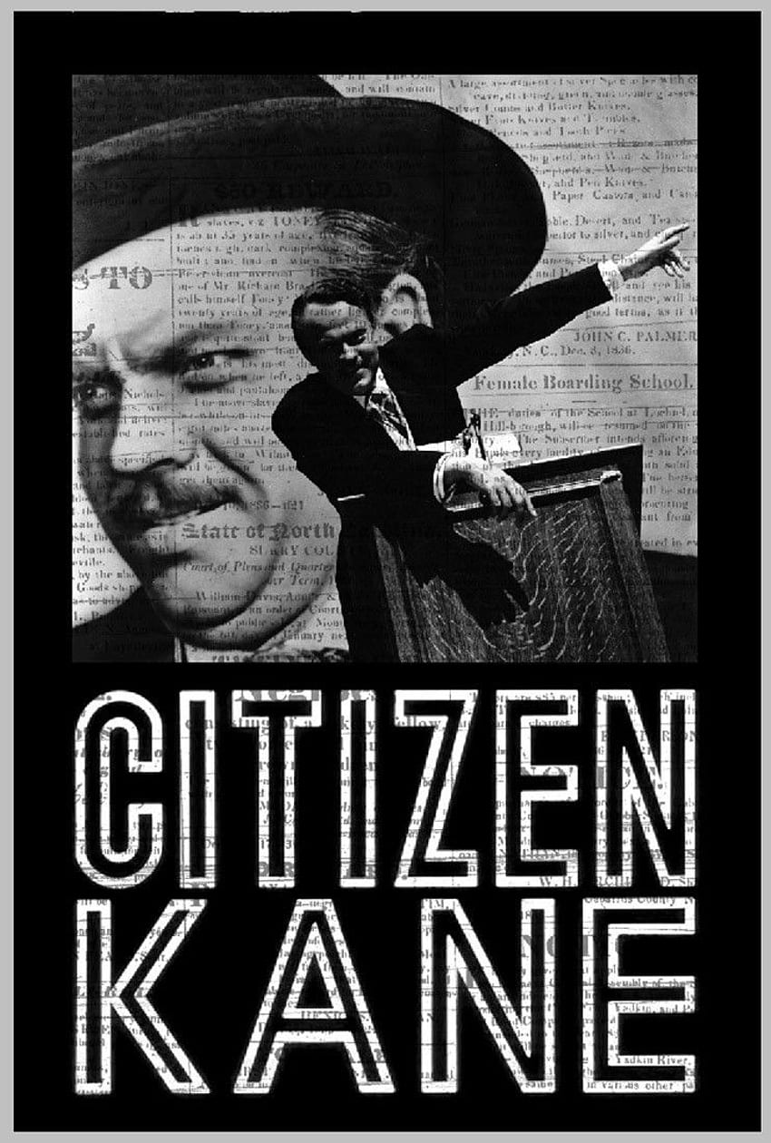 Citizen Kane Paper Print - โปสเตอร์ยนตร์ในอินเดีย - ซื้องานศิลปะ ยนตร์ การออกแบบ ยนตร์ ดนตรี ธรรมชาติ และวาดเพื่อการศึกษา วอลล์เปเปอร์โทรศัพท์ HD