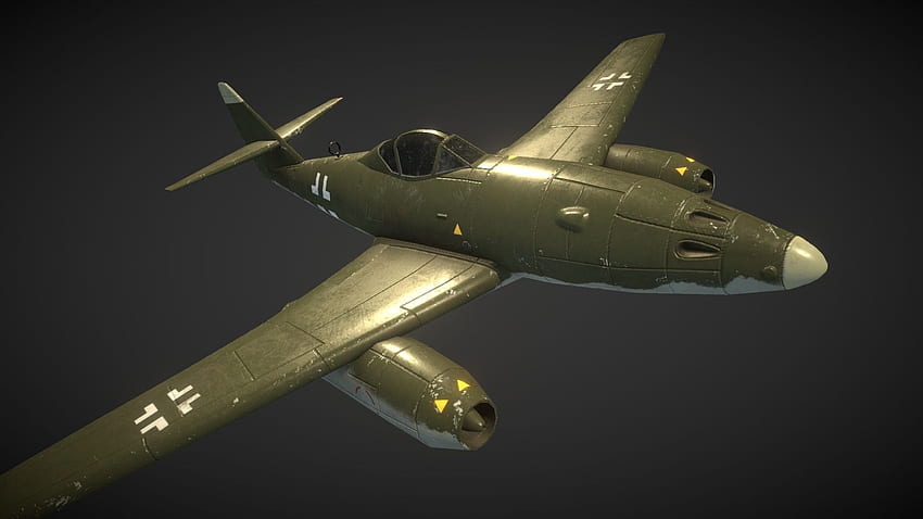 메서슈미트 Me 262 3D 모델 HD 월페이퍼