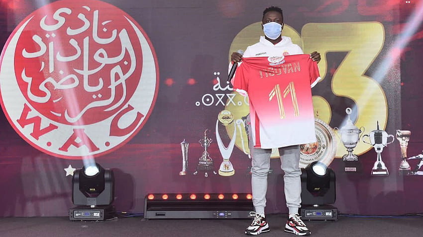 Simon Msuva: Tanzania star unveiled by Wydad Casablanca with jersey number 11, WYDAD Athletic Club HD wallpaper