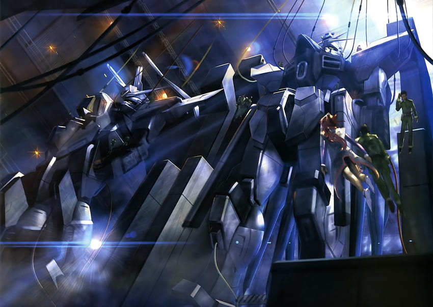 Gundam Gundam Seed Gundam Seed Destiny Infinite Justice - Gundam Strike dom Art HD тапет