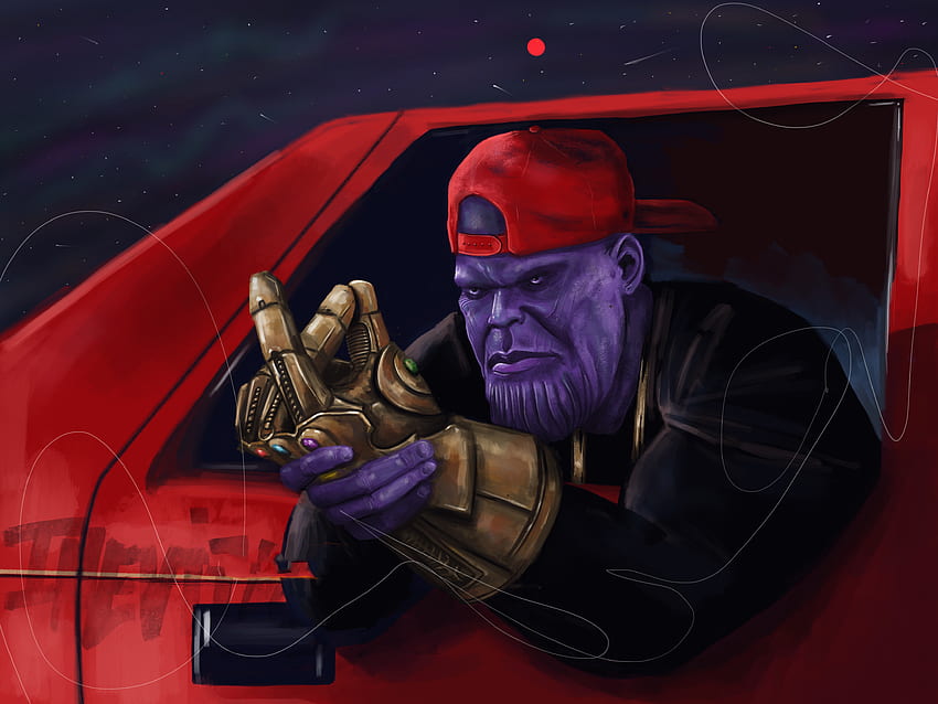 Cool Guy Thanos, Superheroes, , , Background, and , Thanos Funny HD  wallpaper | Pxfuel