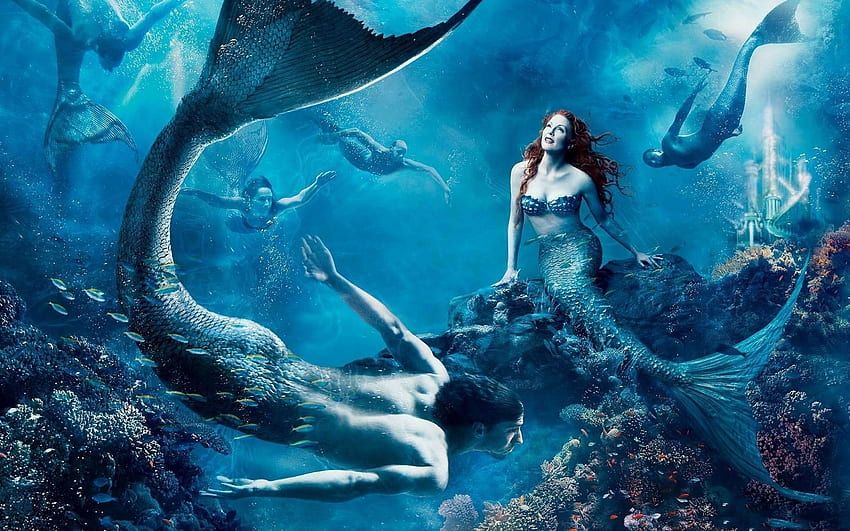 Get the Best Mermaid by Using Mobile Software, Black Mermaid HD wallpaper