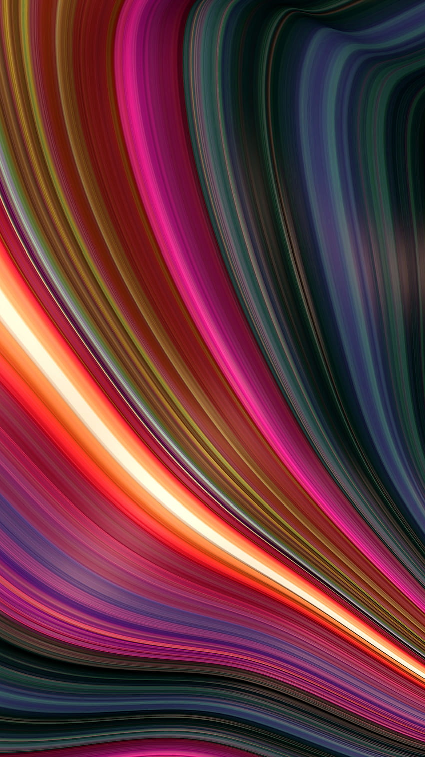 Sweeping lines, texture, multi-colors HD phone wallpaper