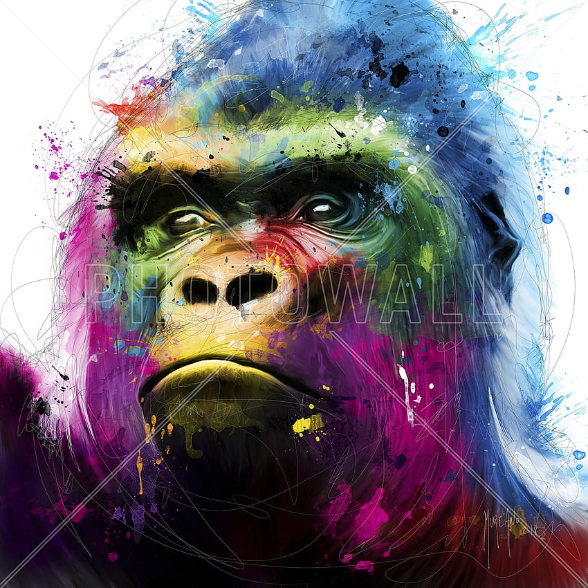 Gorilla - - Biuro - Patrice Murciano Gorilla - , Gorilla Art Tapeta na telefon HD