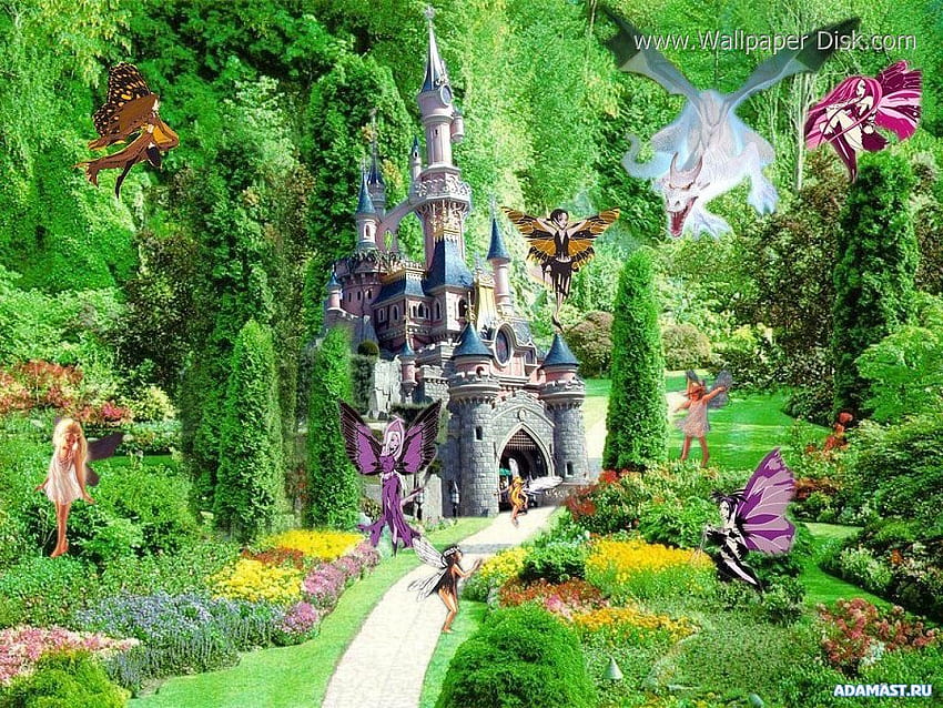Fairy 3D 30 Background Hivecom, Fairyland HD wallpaper