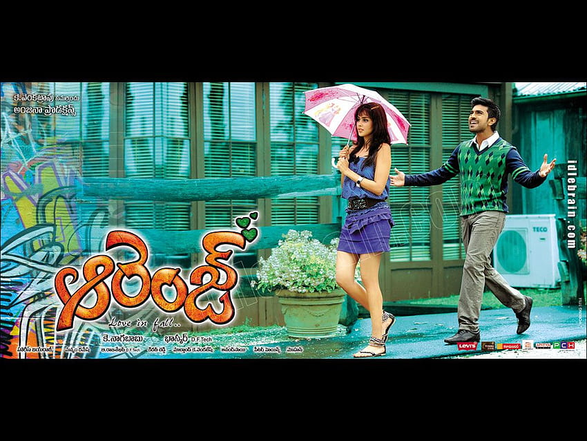 Orange - Película telugu - Cine telugu - Ramcharan Tej & Genelia, Orange Movie fondo de pantalla