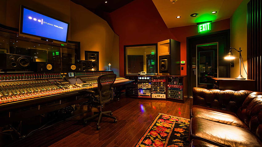 Aufnahmestudio, Rap-Studio HD-Hintergrundbild