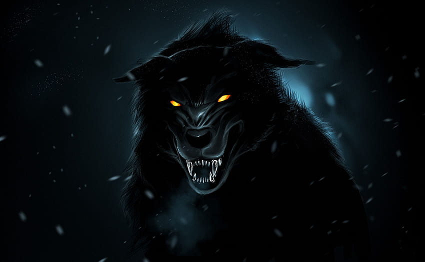 anime wolf freetoedit angry anime wolf image by milinasch
