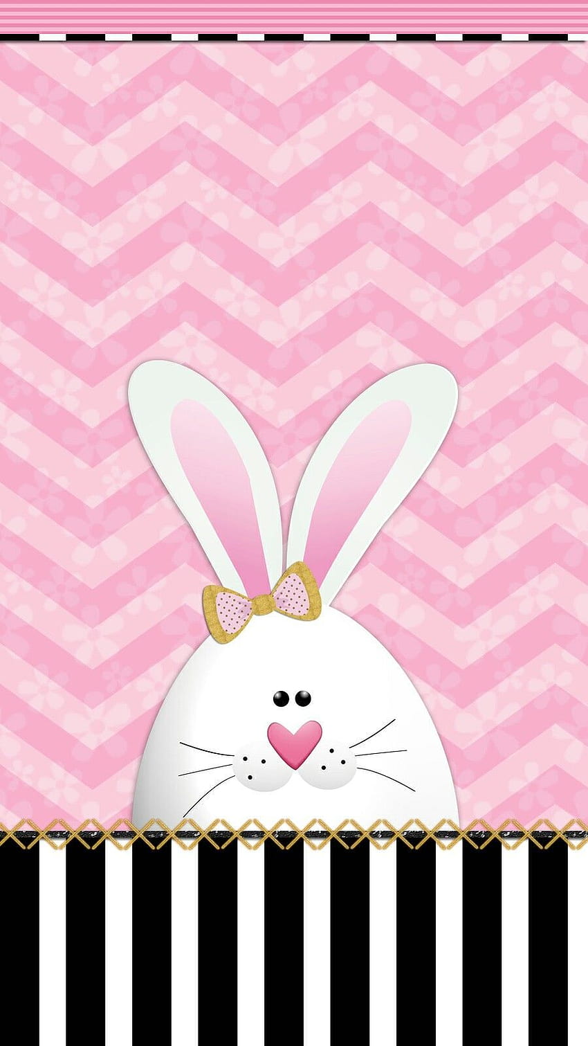 Easter Bunny Cute Background Wallpaper Image For Free Download  Pngtree