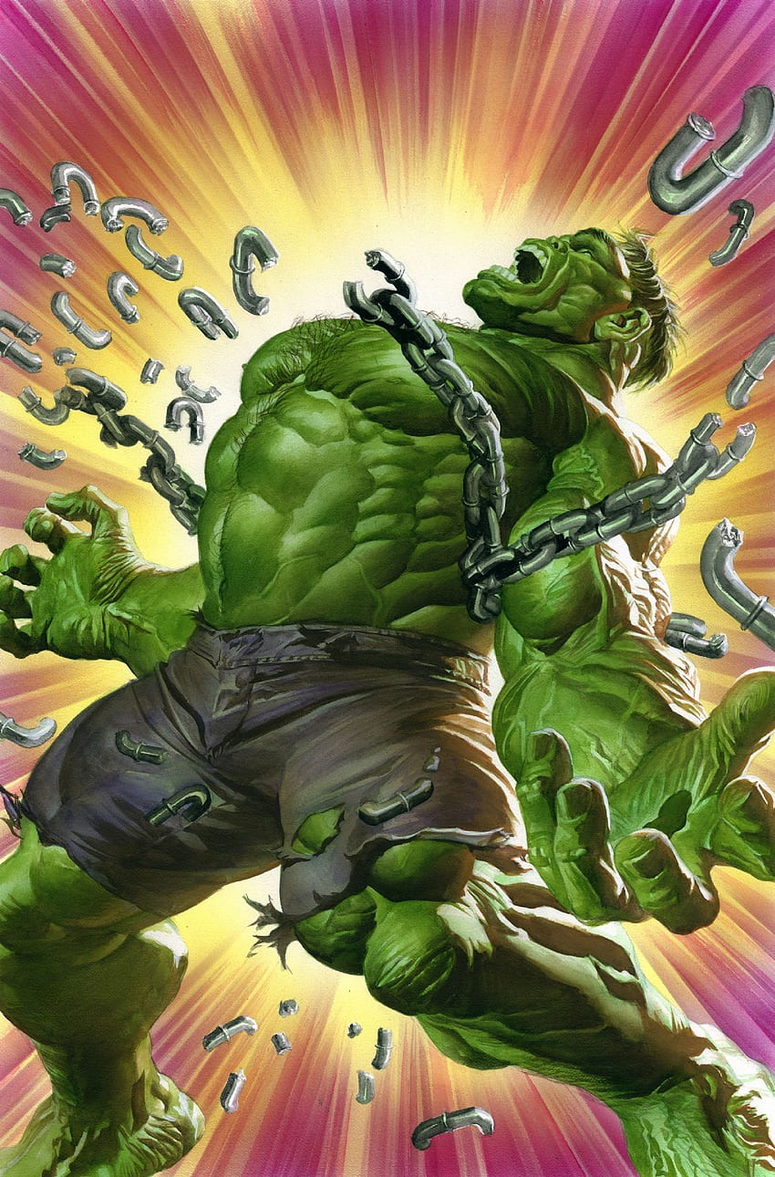 IMMORTAL HULK w 2020 r. Alex Ross, grafika Hulka, grafika Hulka Tapeta na telefon HD