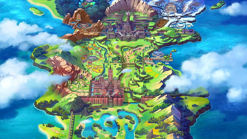 Pokémon Kılıcı ve Kalkanı: Galar'daki Kasabalar İngiltere'deki Hangi Konumlara Dayalı? - Özellik, Pokemon Kasabası HD duvar kağıdı