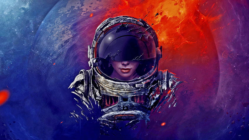 Cosmonaut - All Superior Cosmonaut Background, Retro Astronaut HD wallpaper