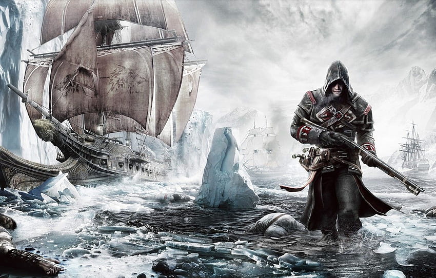 Ubisoft, Game, Shay Patrick Cormac, Assassin's Creed: Rogue for , section игры HD wallpaper