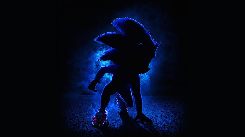 Sonic The Hedgehog Movie 2019, logo Sonic the Hedgehog Tapeta HD