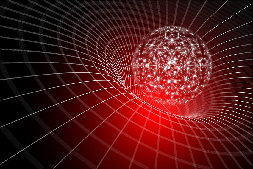 3D, Ball, Immersion, Connections, Connection, Net HD wallpaper