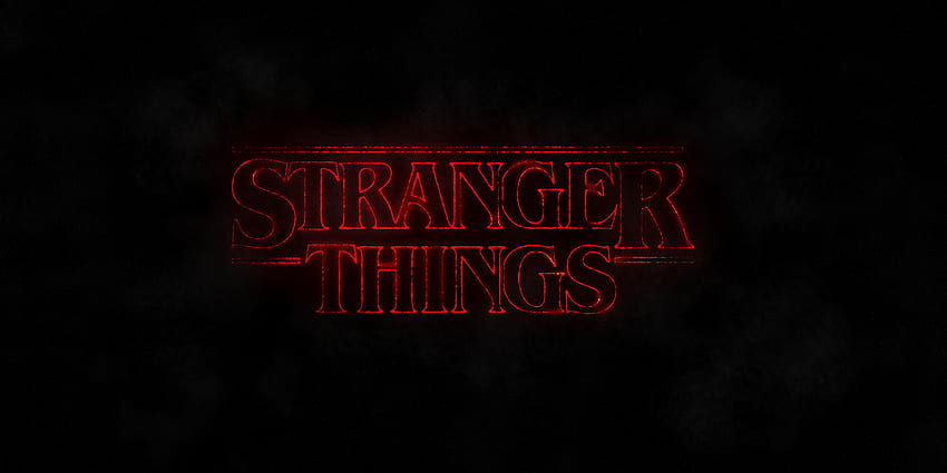 ฉันสร้าง Stranger Things! พวกคุณคิดอย่างไร: Stranger Things, โลโก้ของ Stranger Things วอลล์เปเปอร์ HD