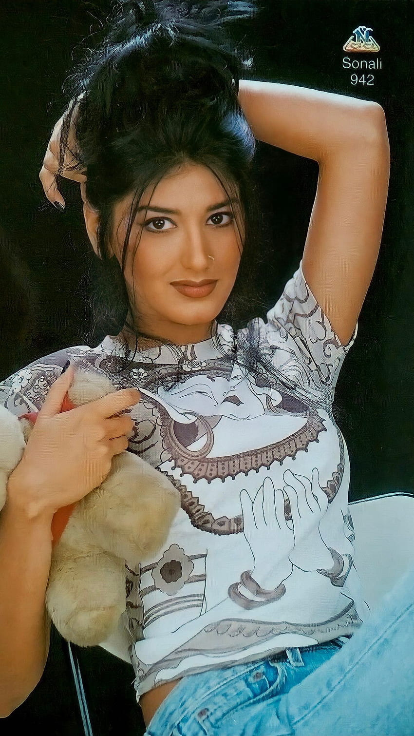 Sonali bendre, atriz de Bollywood, vintage Papel de parede de celular HD