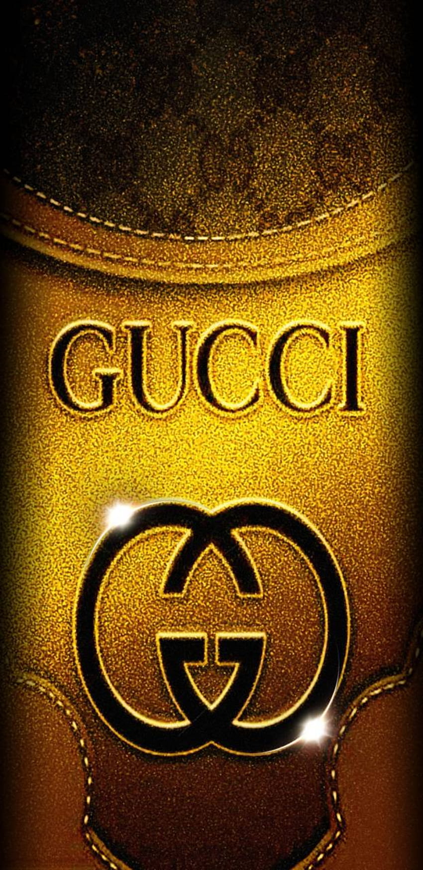 Gucci gold logo HD wallpapers | Pxfuel