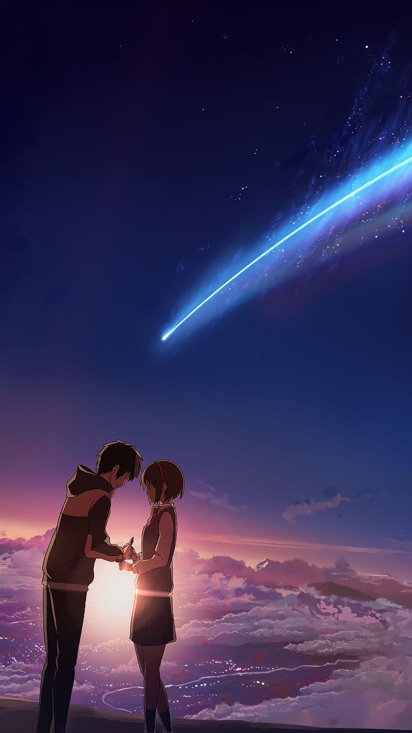 Kimi No Na Wa Votre nom Android - Android, Votre nom Film Anime Fond d'écran de téléphone HD