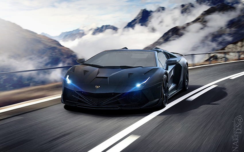 Wahnsinniger Lamborghini Aventador, Aventador, Luxus, Wahnsinnig, schnell, Lambroghini HD-Hintergrundbild