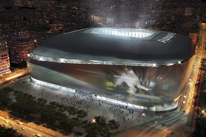 Real Madrid divulga vídeo das reformas do Estádio Santiago Bernabéu - Gerenciando o Madrid papel de parede HD