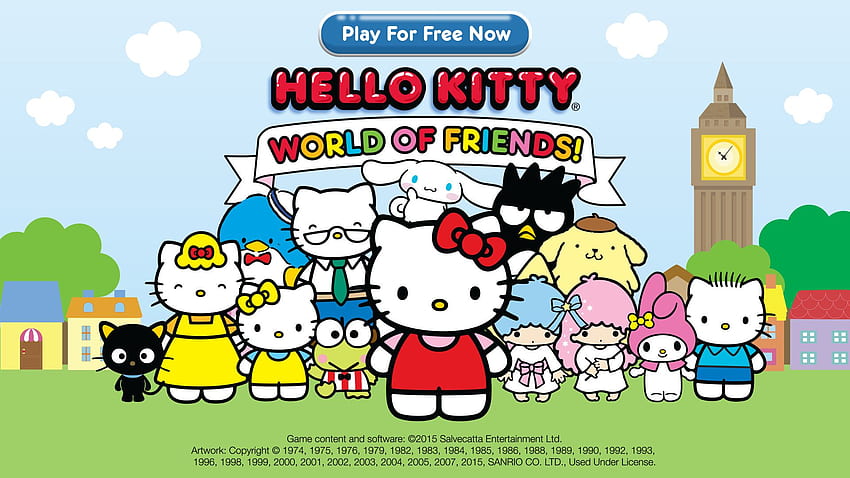 Hello Kitty - Hello Kitty World Of Friends - & Background HD wallpaper