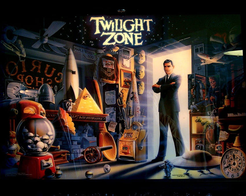 Twilight Zone and Background, The Twilight Zone HD wallpaper