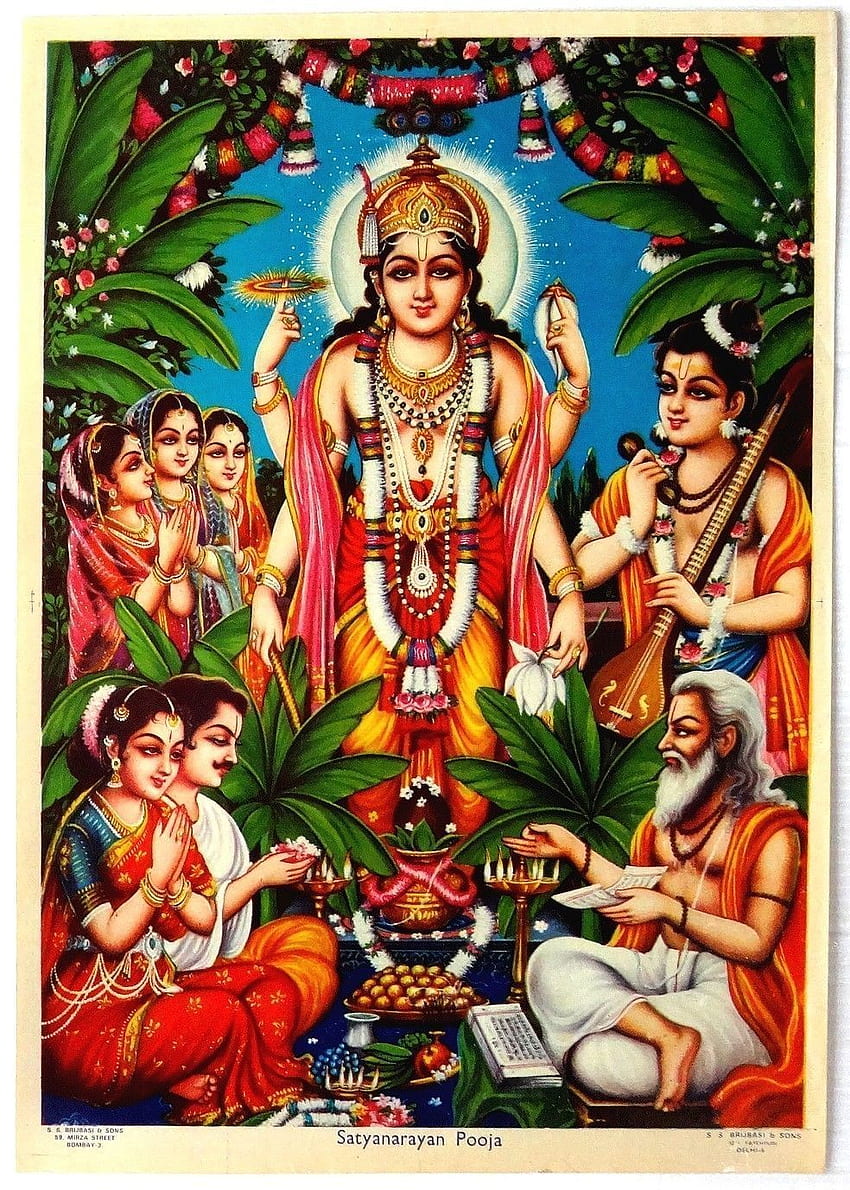 Satyanarayana Swami wallpaper ponsel HD