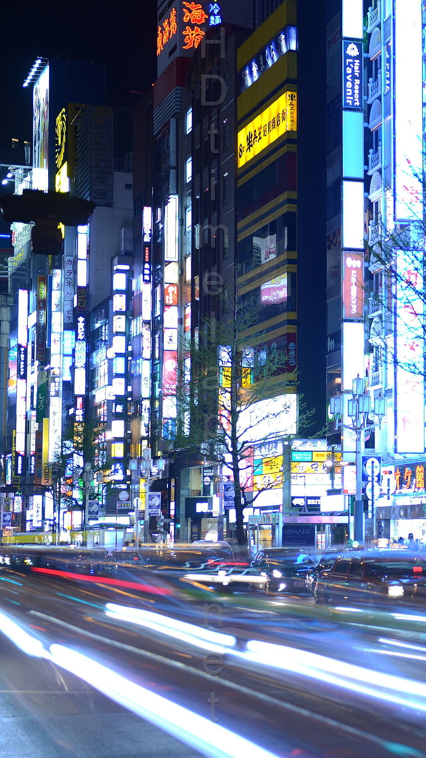 Ultra Video Time Lapse Кадри Street View на Shinjuku [] за вашия мобилен телефон и таблет. Разгледайте вертикално. Топ , , Портрет на Токио HD тапет за телефон