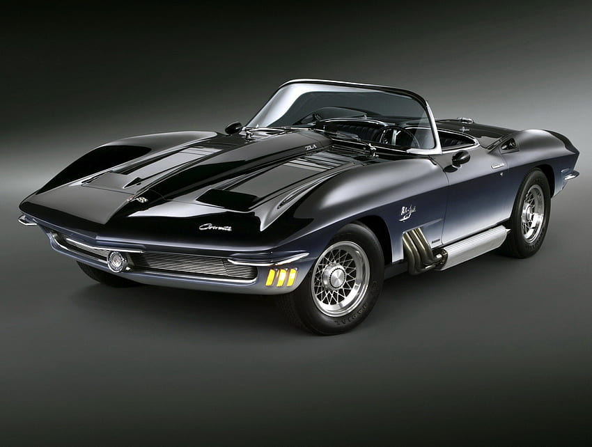 Corvette Mako Shark Konsept Otomobil '1962, makoshark, korvet, araba, konsept HD duvar kağıdı