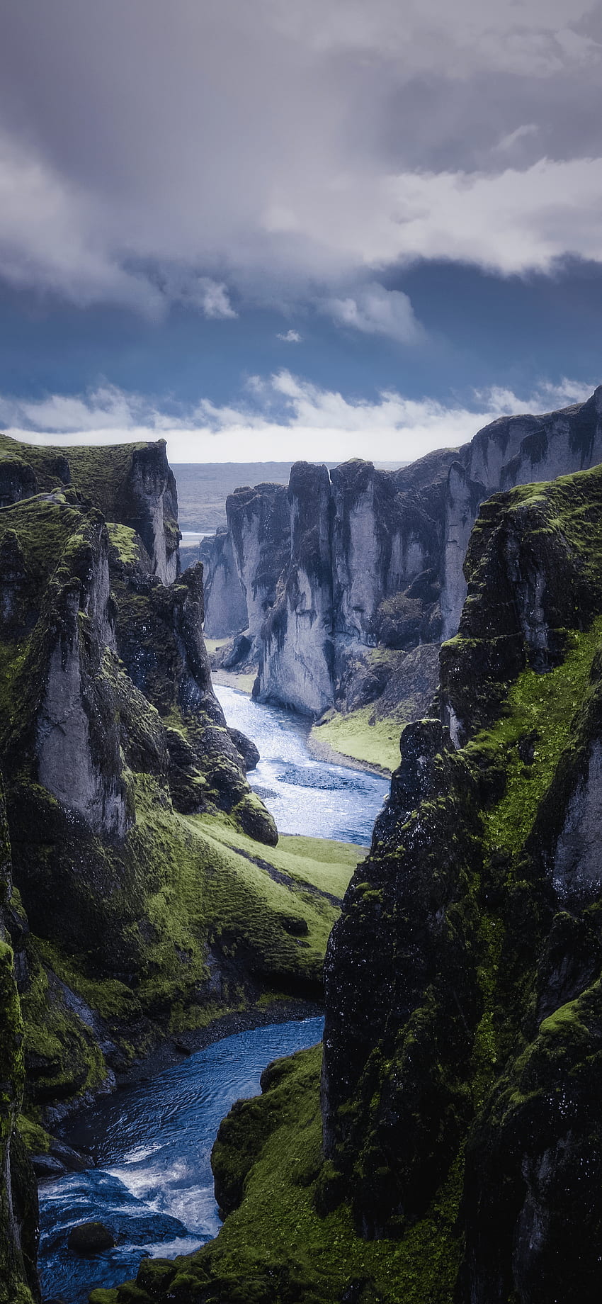Islanda per iPhone 11, Pro Max, X, 8, 7, 6 - su 3, Iceland Canyon Sfondo del telefono HD