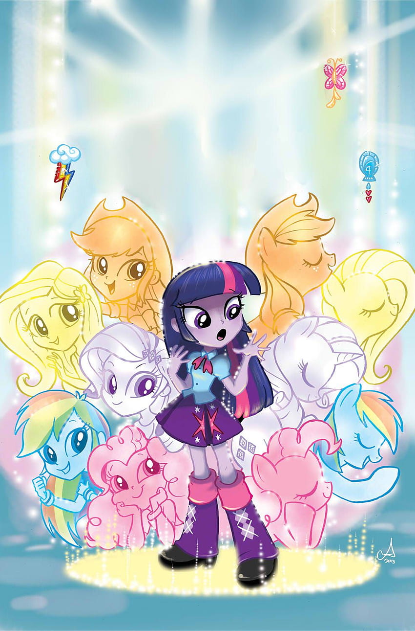 My Little Pony Equestria Kızları, My Little Pony: Equestria Kızları HD telefon duvar kağıdı