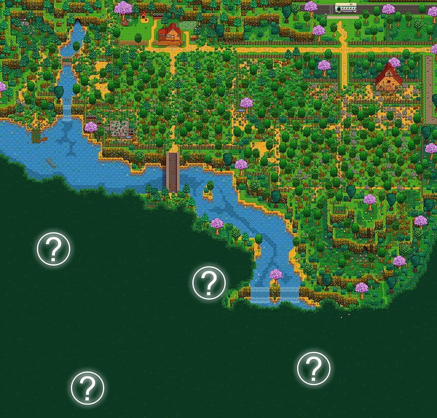 Stardew Valley Expanded at Stardew Valley Nexus - Mods and community, Stardew Valley Map HD wallpaper