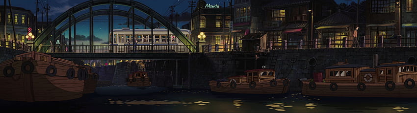 Alta risoluzione da Up on Poppy Hill, Ghibli Dual Sfondo HD
