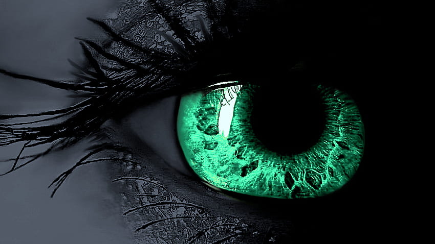 Yeşil gözler . Güzel göz rengi, Yeşil gözler, Estetik gözler, Demon Eyes HD duvar kağıdı