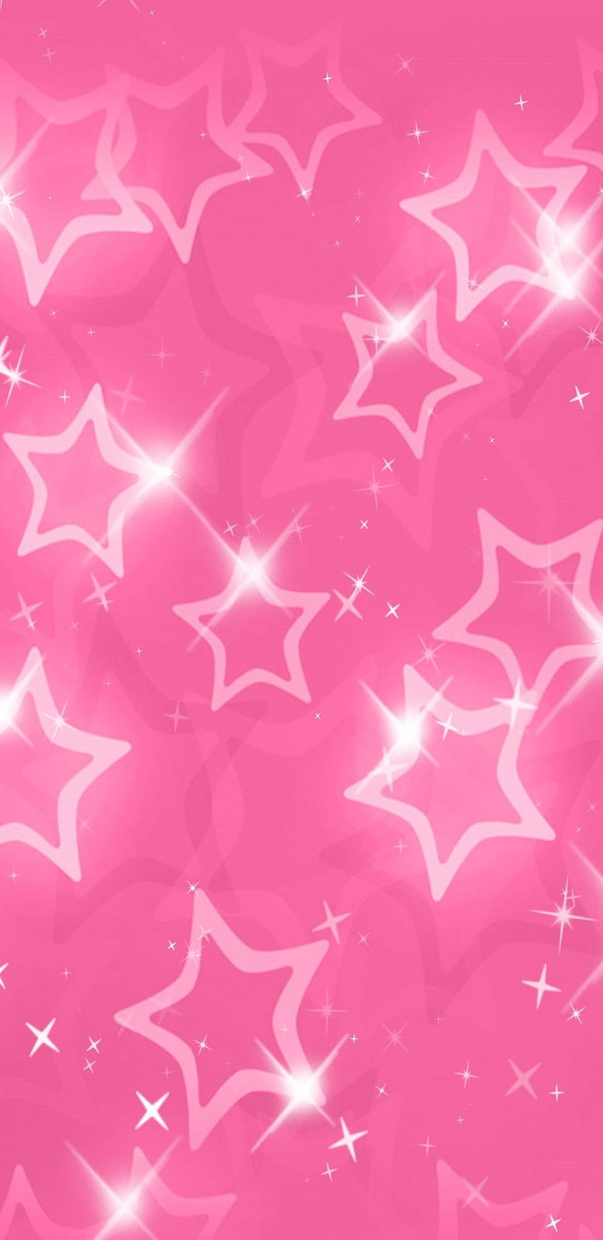 .Por artista desconocido. rosa, de celular, rosa, Cute Pink Stars fondo de pantalla del teléfono