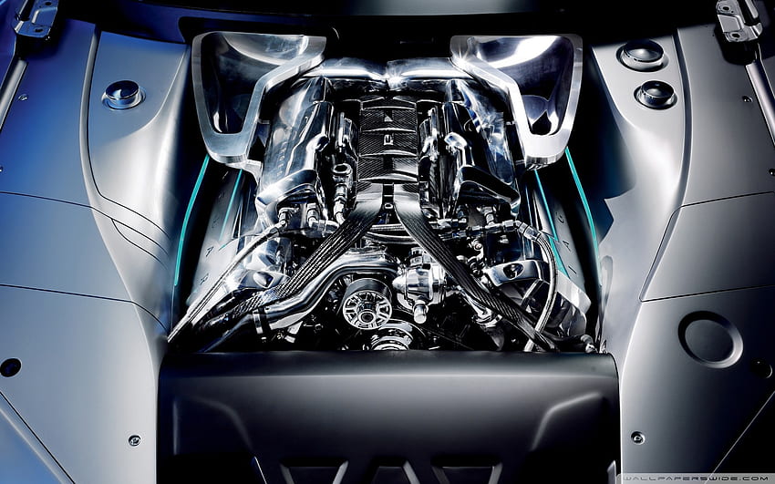 Car engine, Automotive Parts HD wallpaper