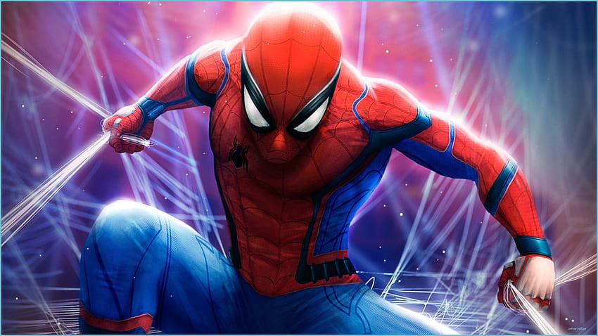 Spiderman - Top 14 Spider Man Background - Spiderman, Red Man Computer HD wallpaper